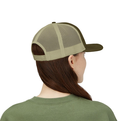 Rhinestone Cross Trucker Cap