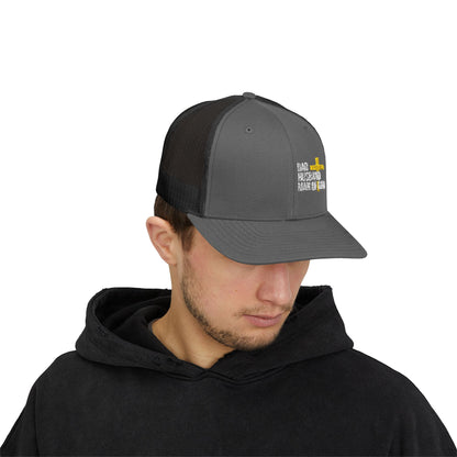 Dad, Husband, Man of God Snapback Trucker Hats