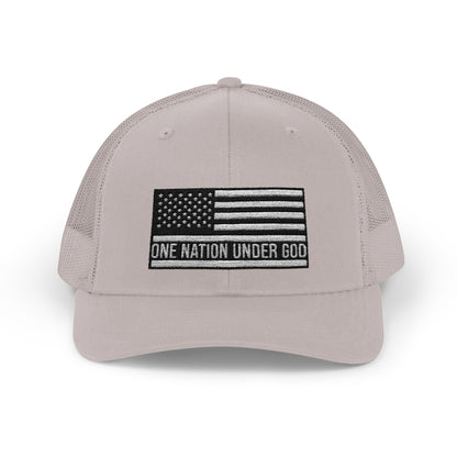 Rhinestone Cross Trucker Cap