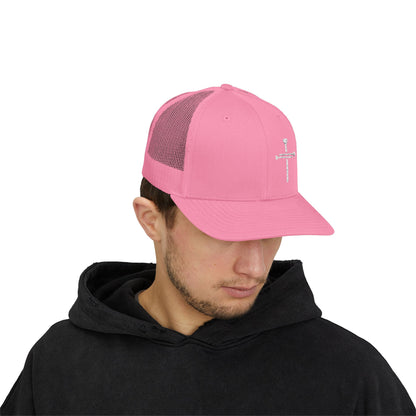 Rhinestone Cross Trucker Cap