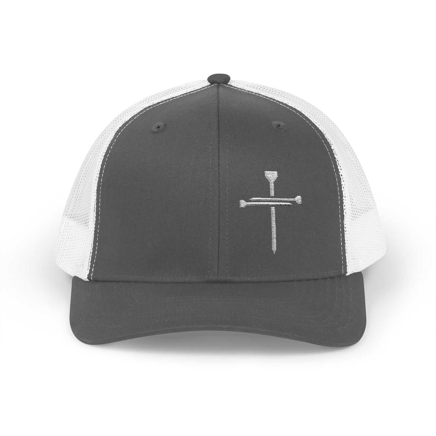 Rhinestone Cross Trucker Cap