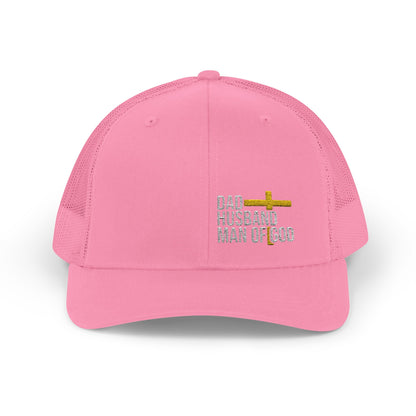 Rhinestone Cross Trucker Cap