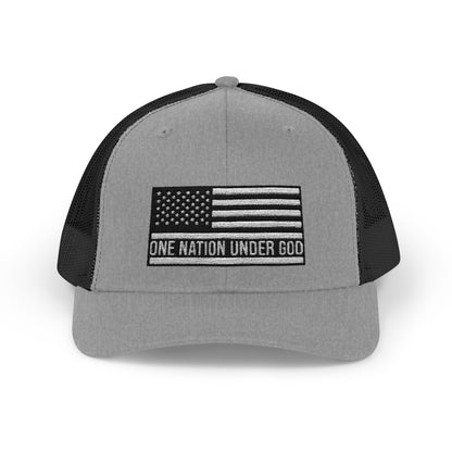 Rhinestone Cross Trucker Cap