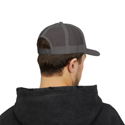 Rhinestone Cross Trucker Cap