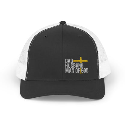 Rhinestone Cross Trucker Cap