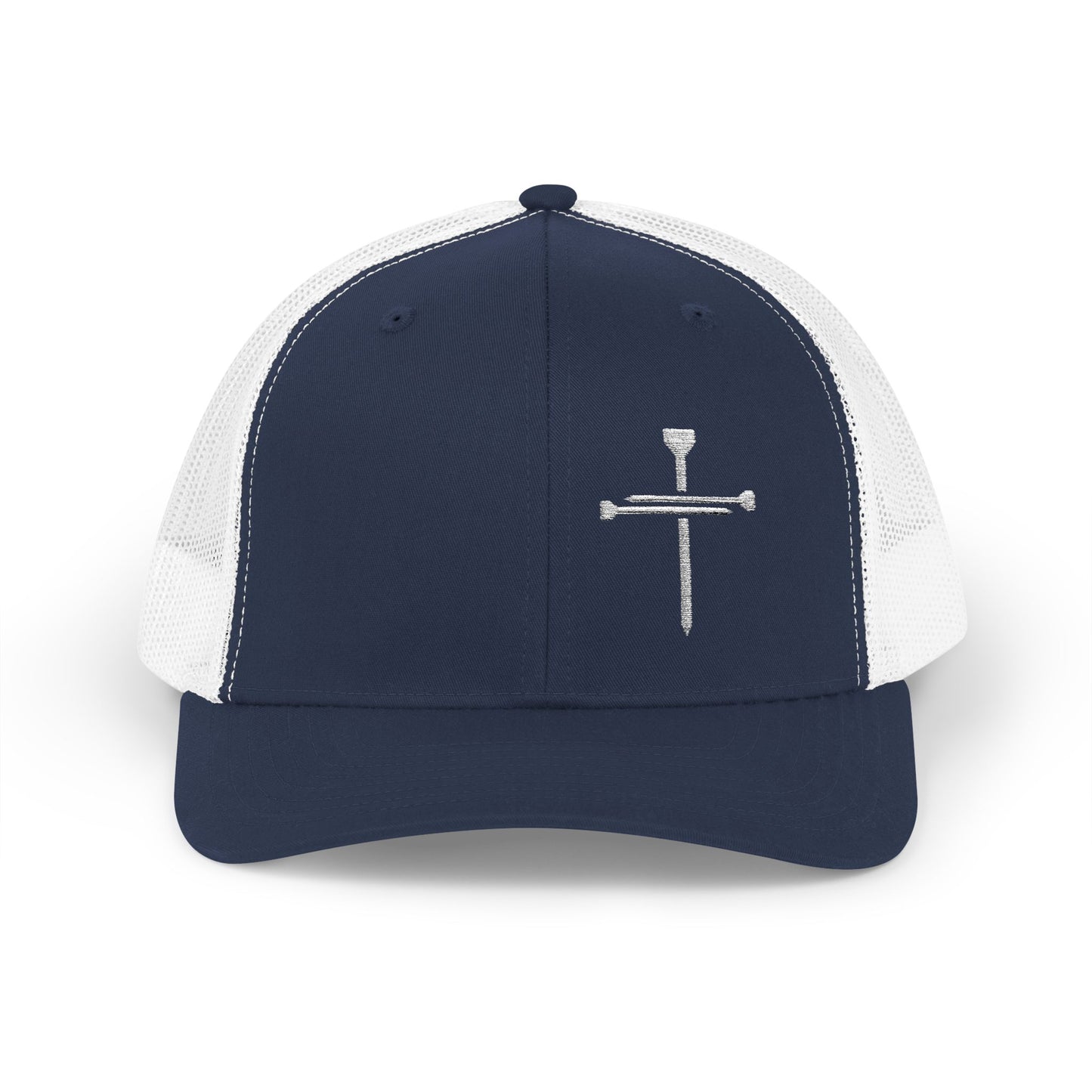Rhinestone Cross Trucker Cap
