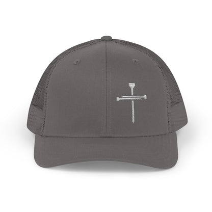 Rhinestone Cross Trucker Cap