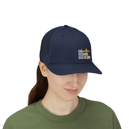Rhinestone Cross Trucker Cap