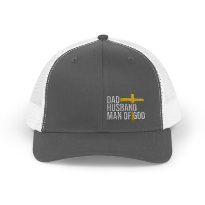 Rhinestone Cross Trucker Cap