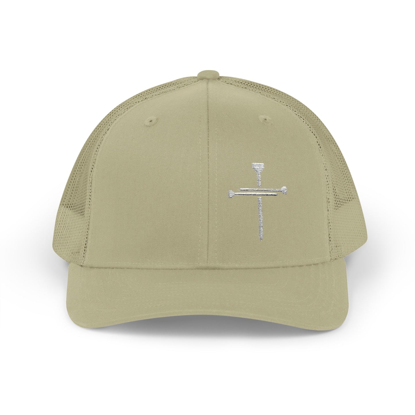 Rhinestone Cross Trucker Cap