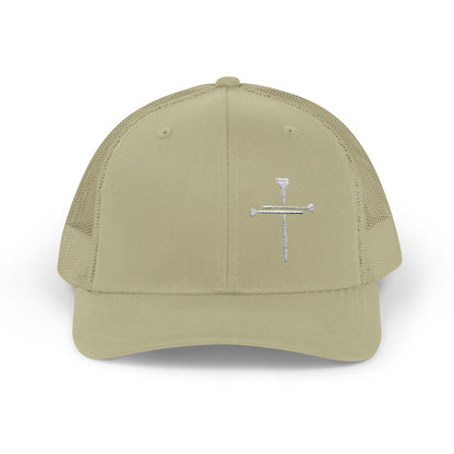 Rhinestone Cross Trucker Cap