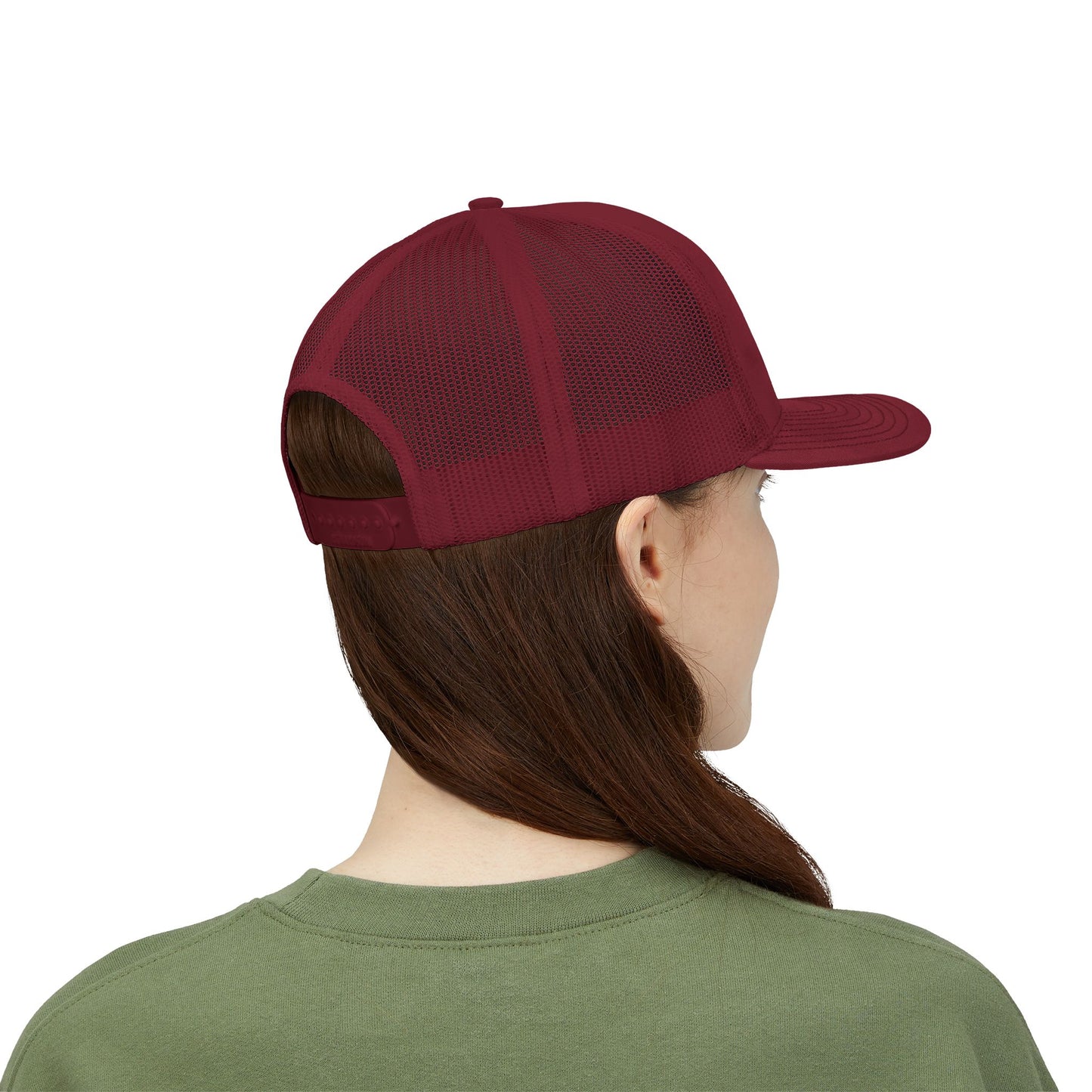 Rhinestone Cross Trucker Cap