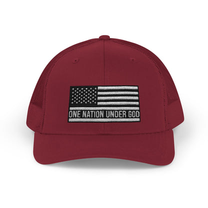 Rhinestone Cross Trucker Cap