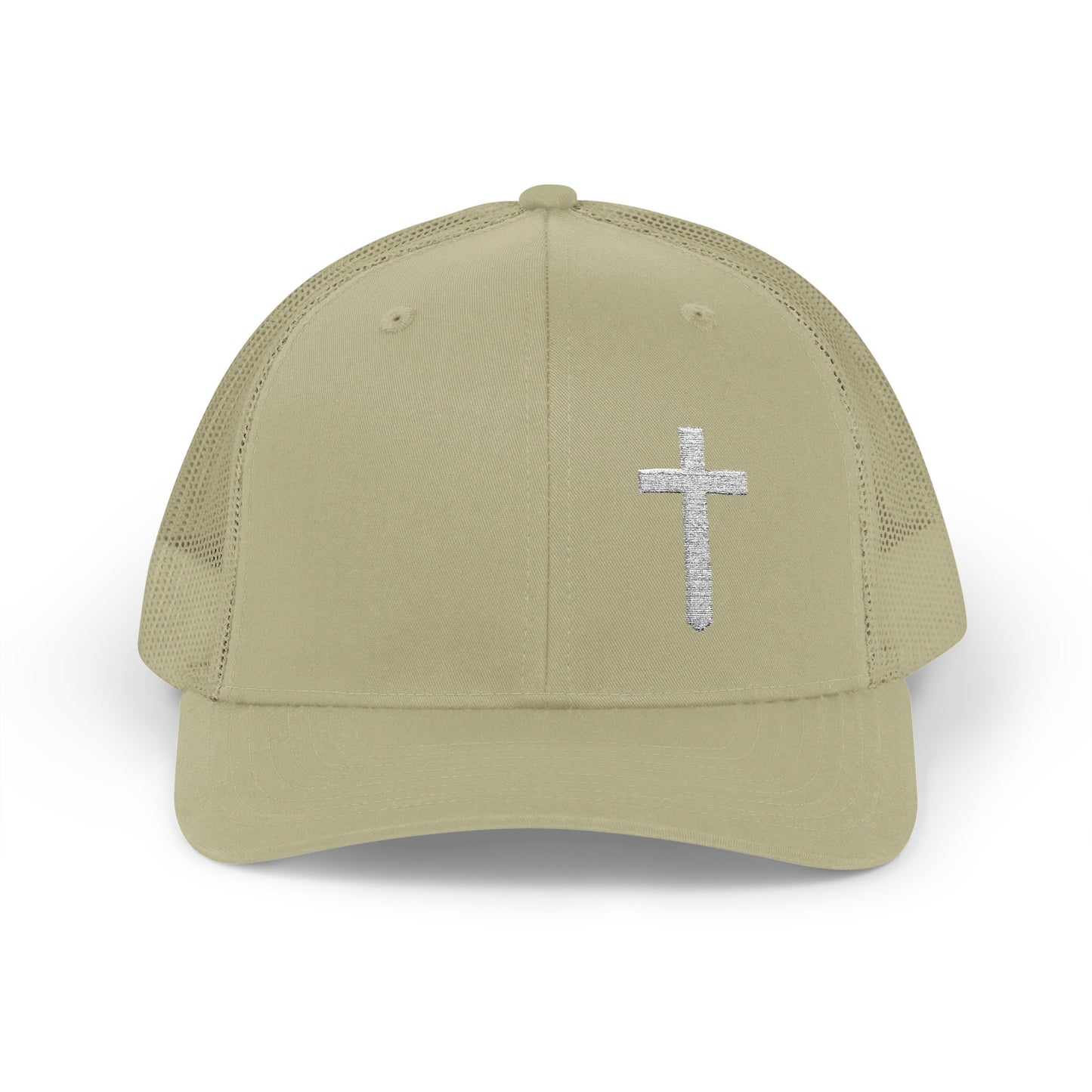 Rhinestone Cross Trucker Cap