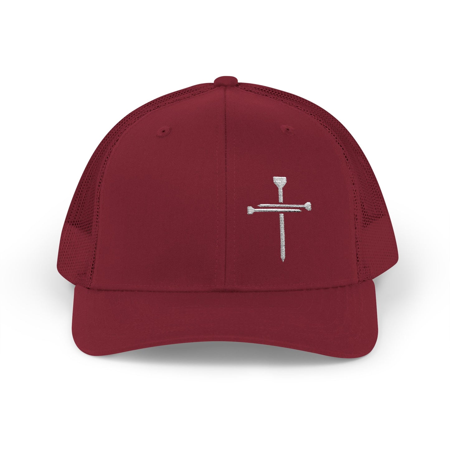 Rhinestone Cross Trucker Cap
