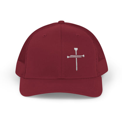 Rhinestone Cross Trucker Cap