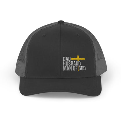 Rhinestone Cross Trucker Cap