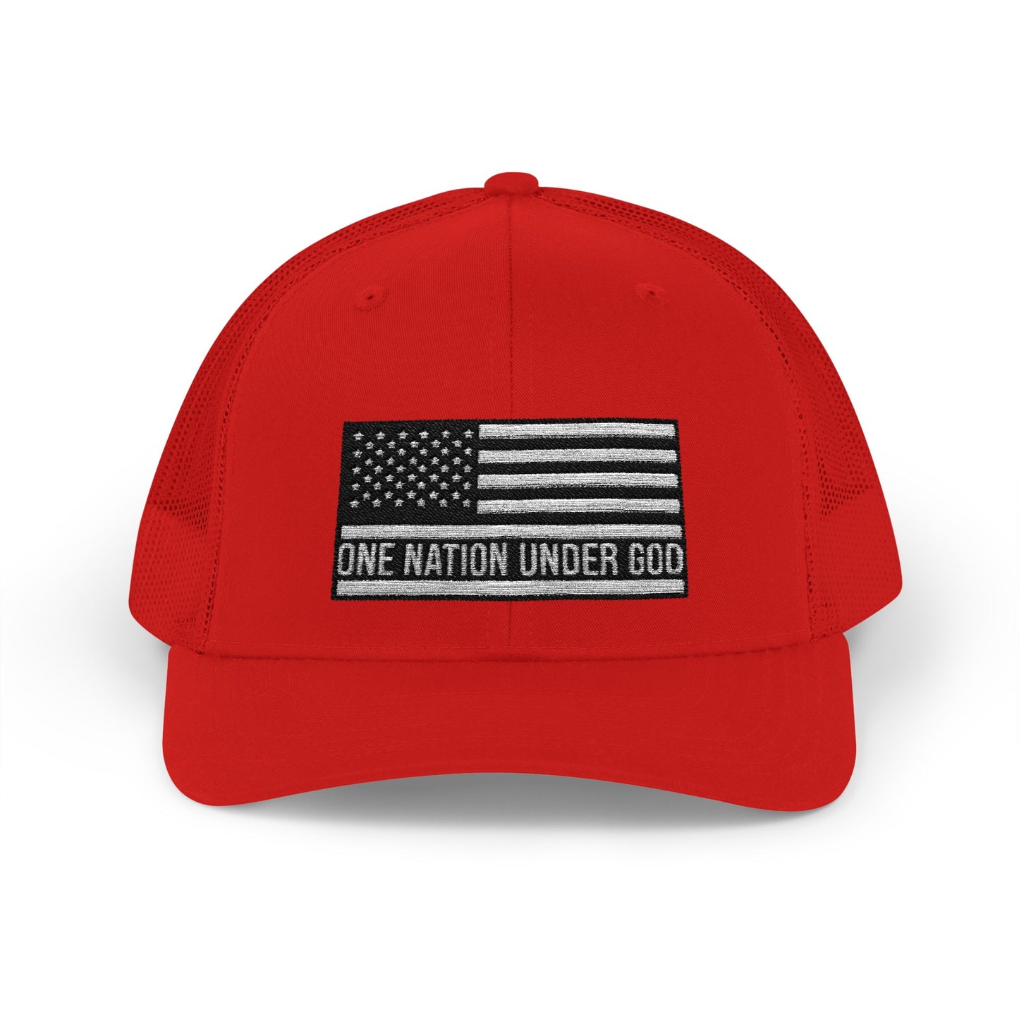 Rhinestone Cross Trucker Cap