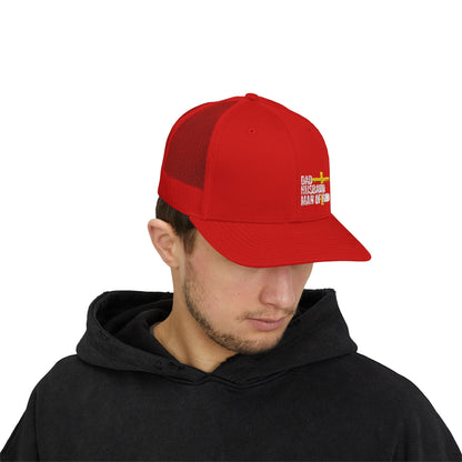 Rhinestone Cross Trucker Cap