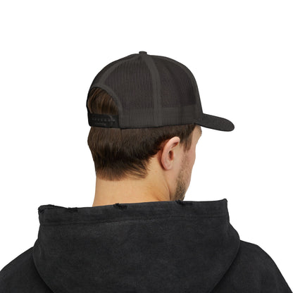 Rhinestone Cross Trucker Cap