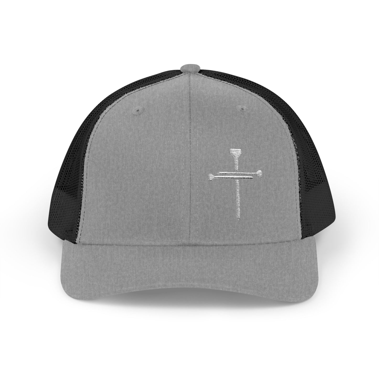 Rhinestone Cross Trucker Cap