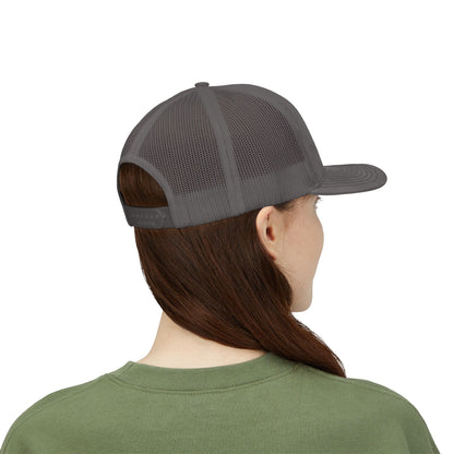 Rhinestone Cross Trucker Cap