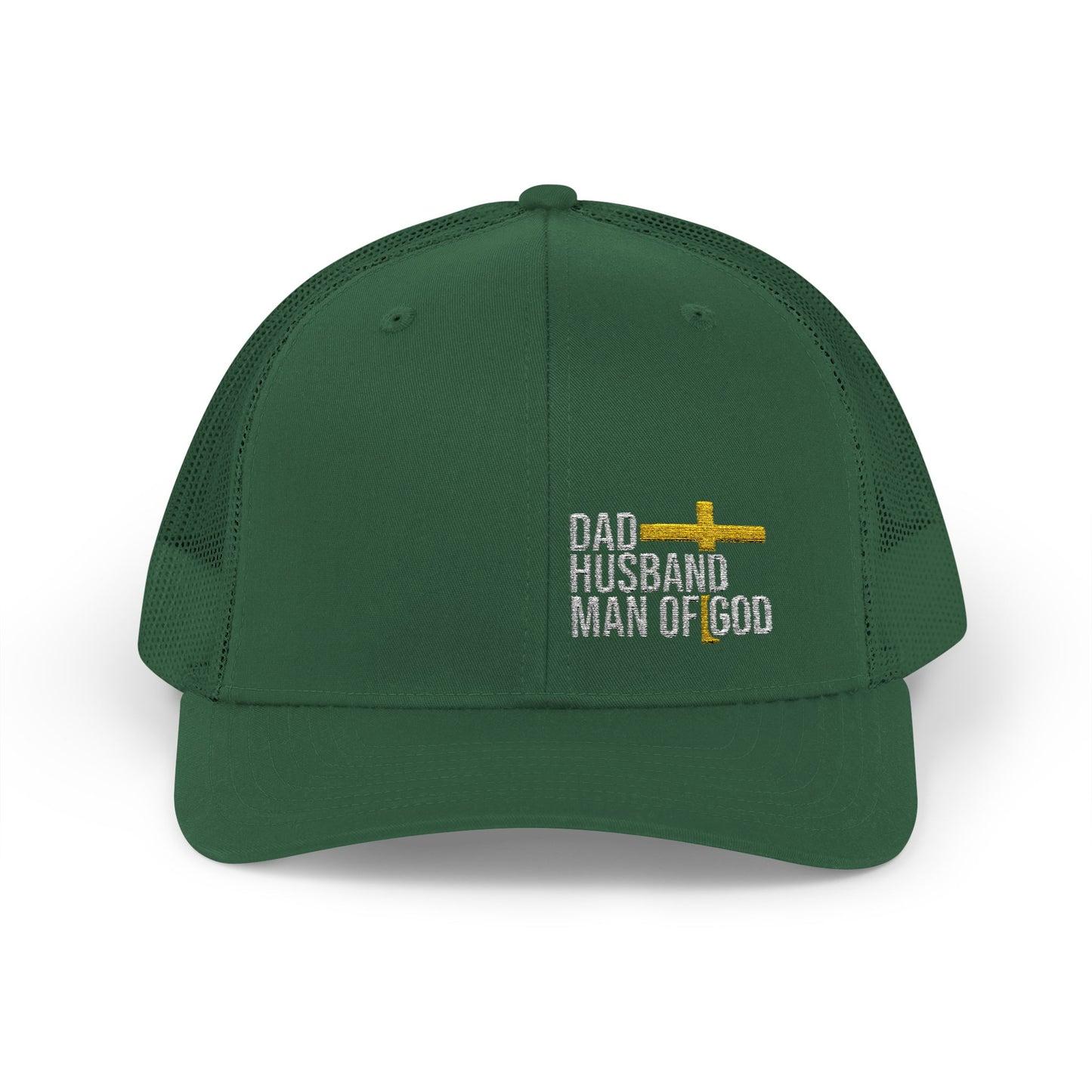 Rhinestone Cross Trucker Cap