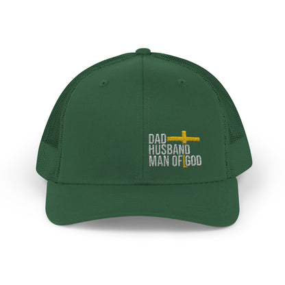Rhinestone Cross Trucker Cap