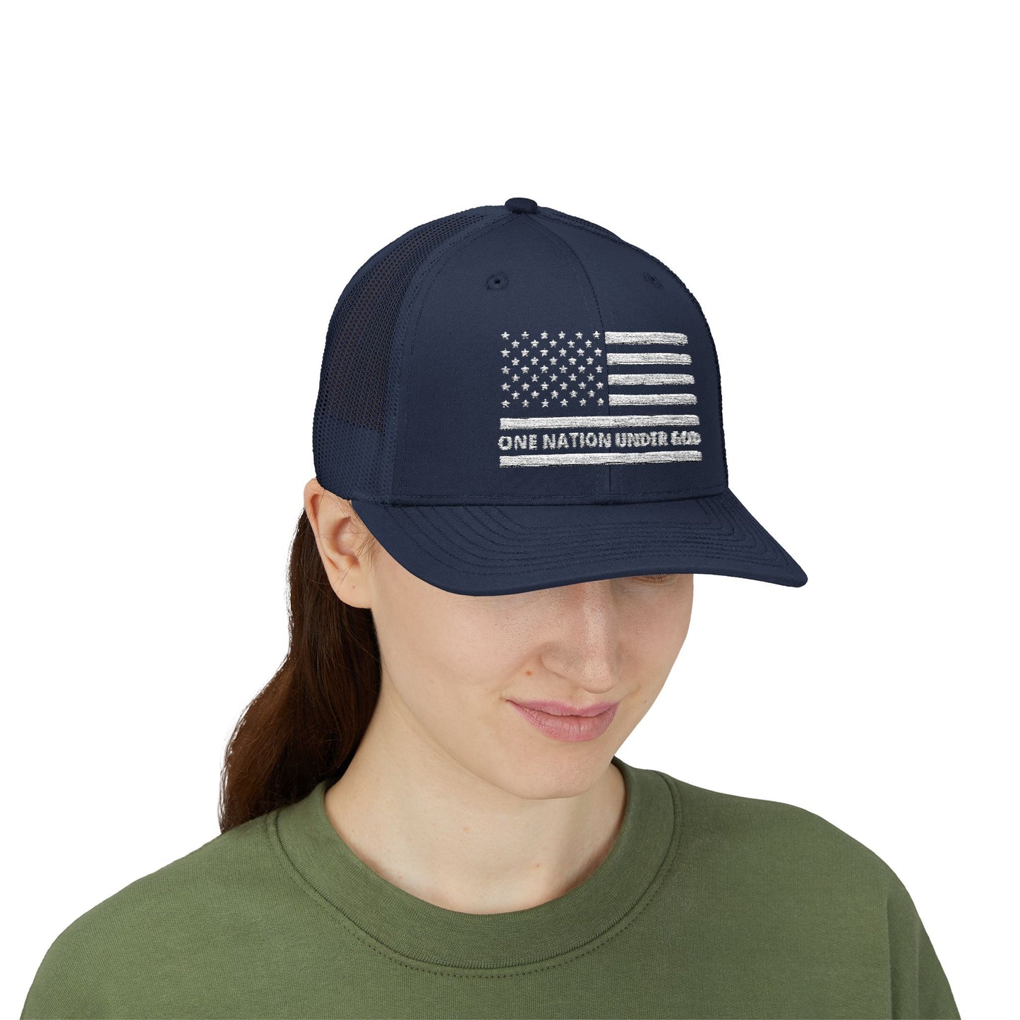One Nation Under God Snapback Trucker Hats