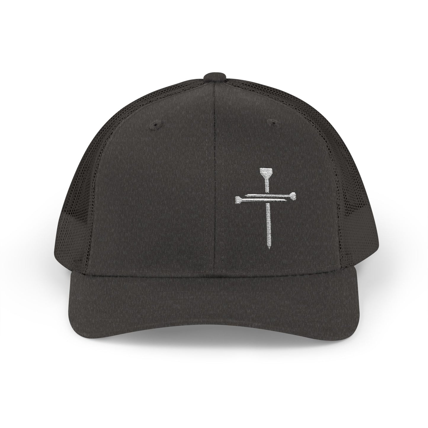Rhinestone Cross Trucker Cap