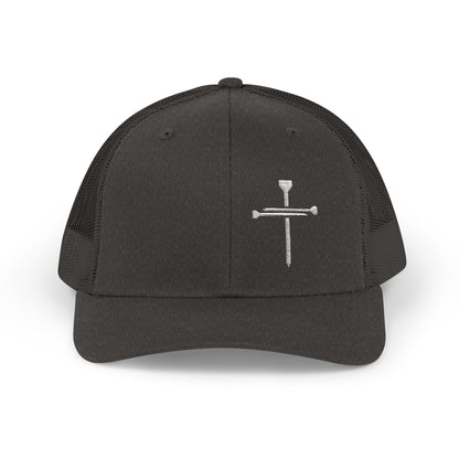 Rhinestone Cross Trucker Cap