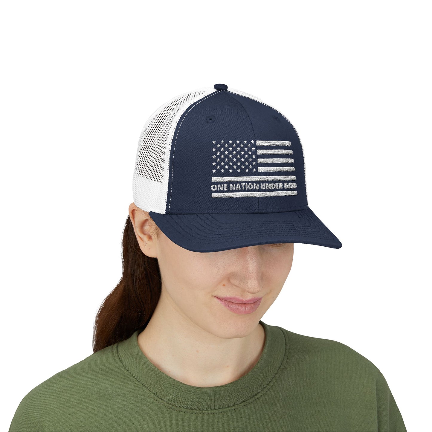 One Nation Under God Snapback Trucker Hats