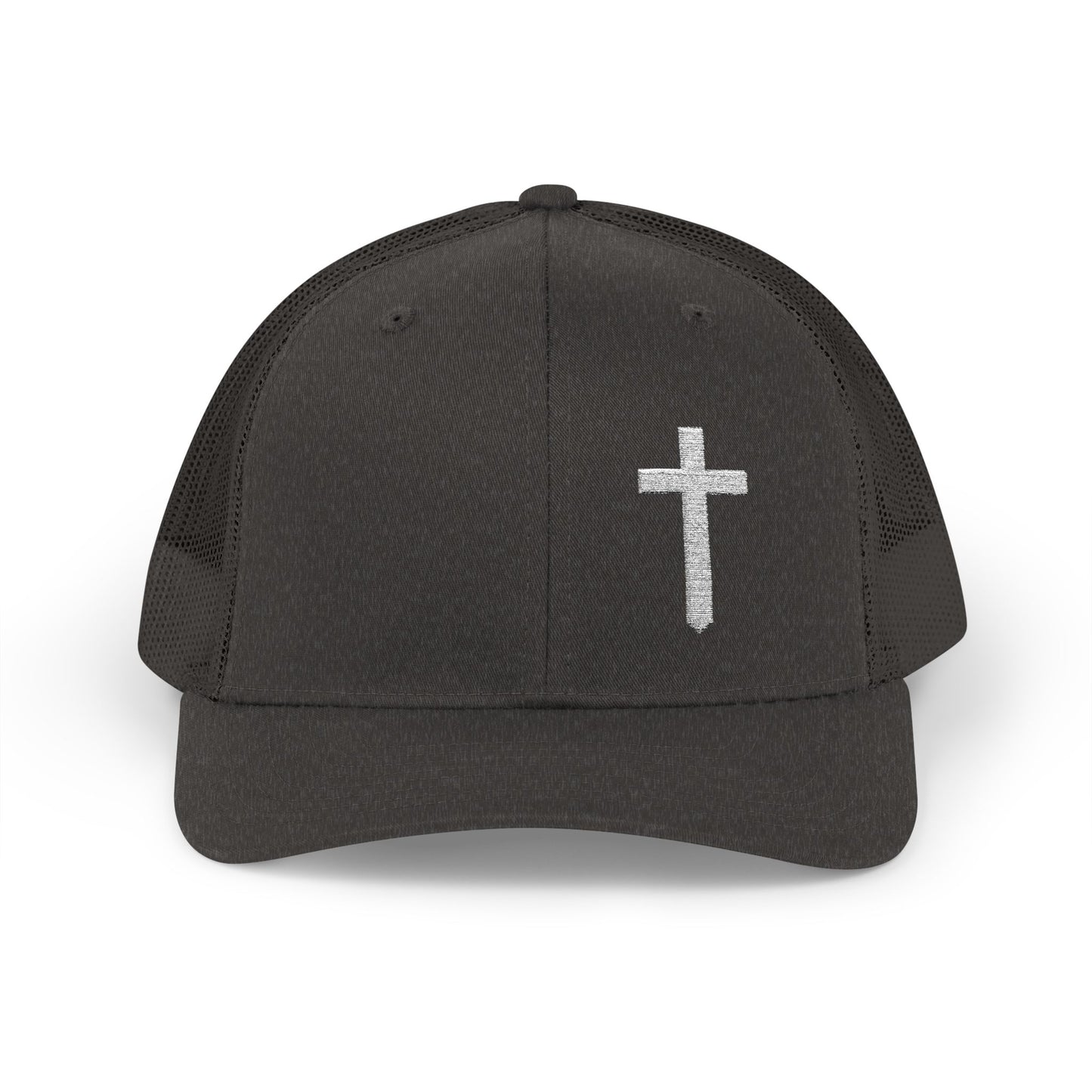 Rhinestone Cross Trucker Cap