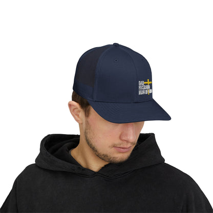 Rhinestone Cross Trucker Cap