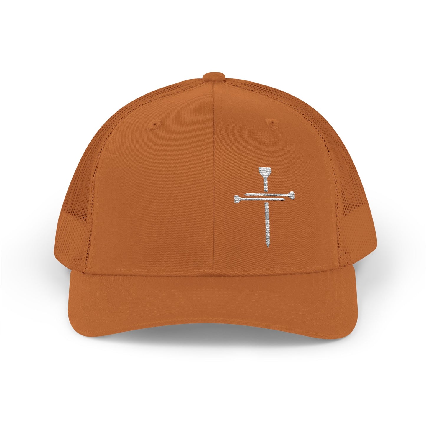 Rhinestone Cross Trucker Cap
