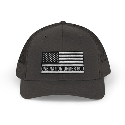 Rhinestone Cross Trucker Cap