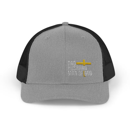 Rhinestone Cross Trucker Cap