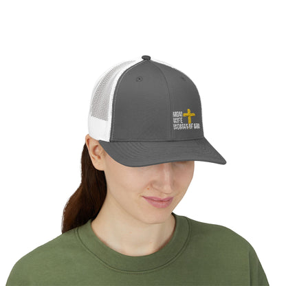 Mom, Wife, Woman of God Snapback Trucker Hats