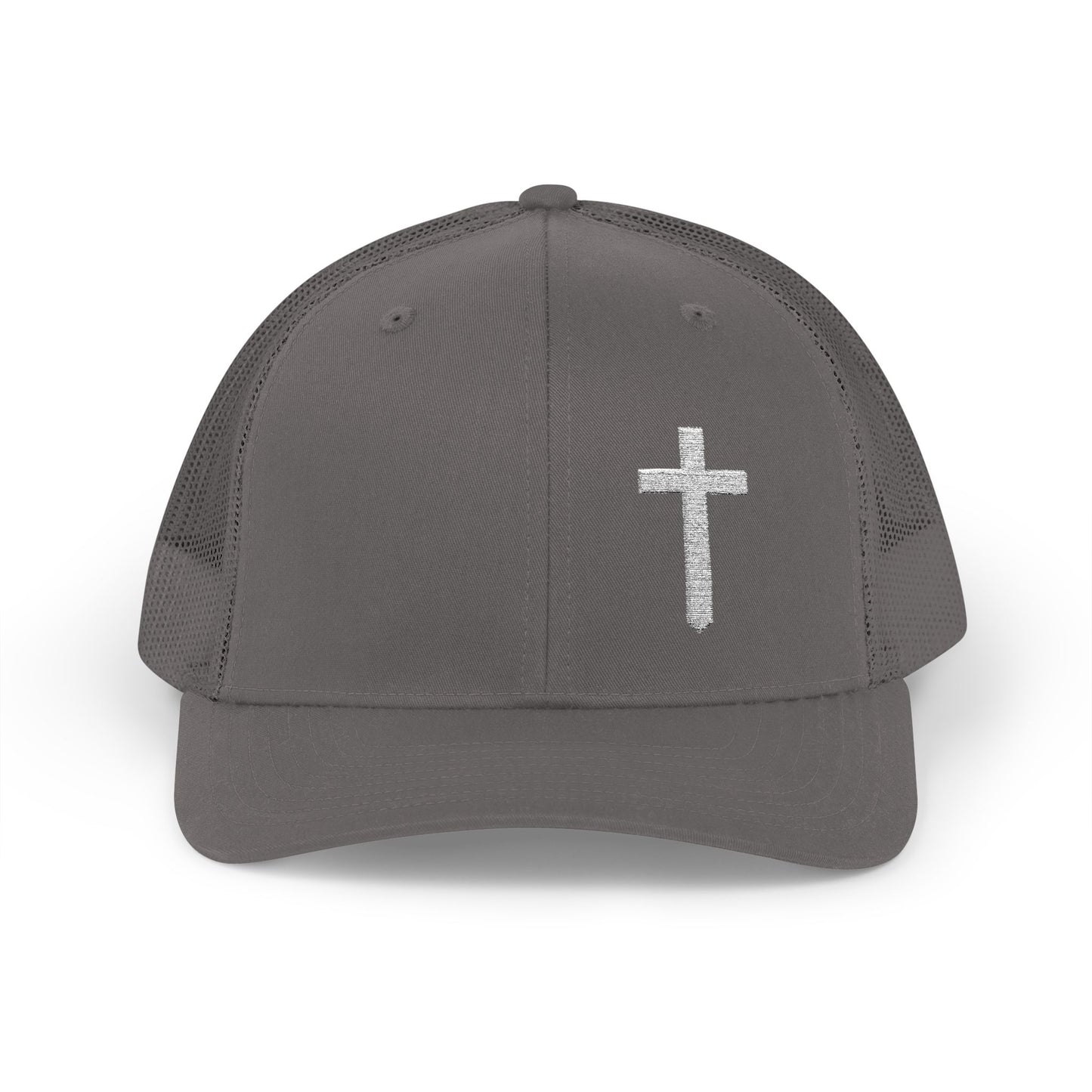 Rhinestone Cross Trucker Cap