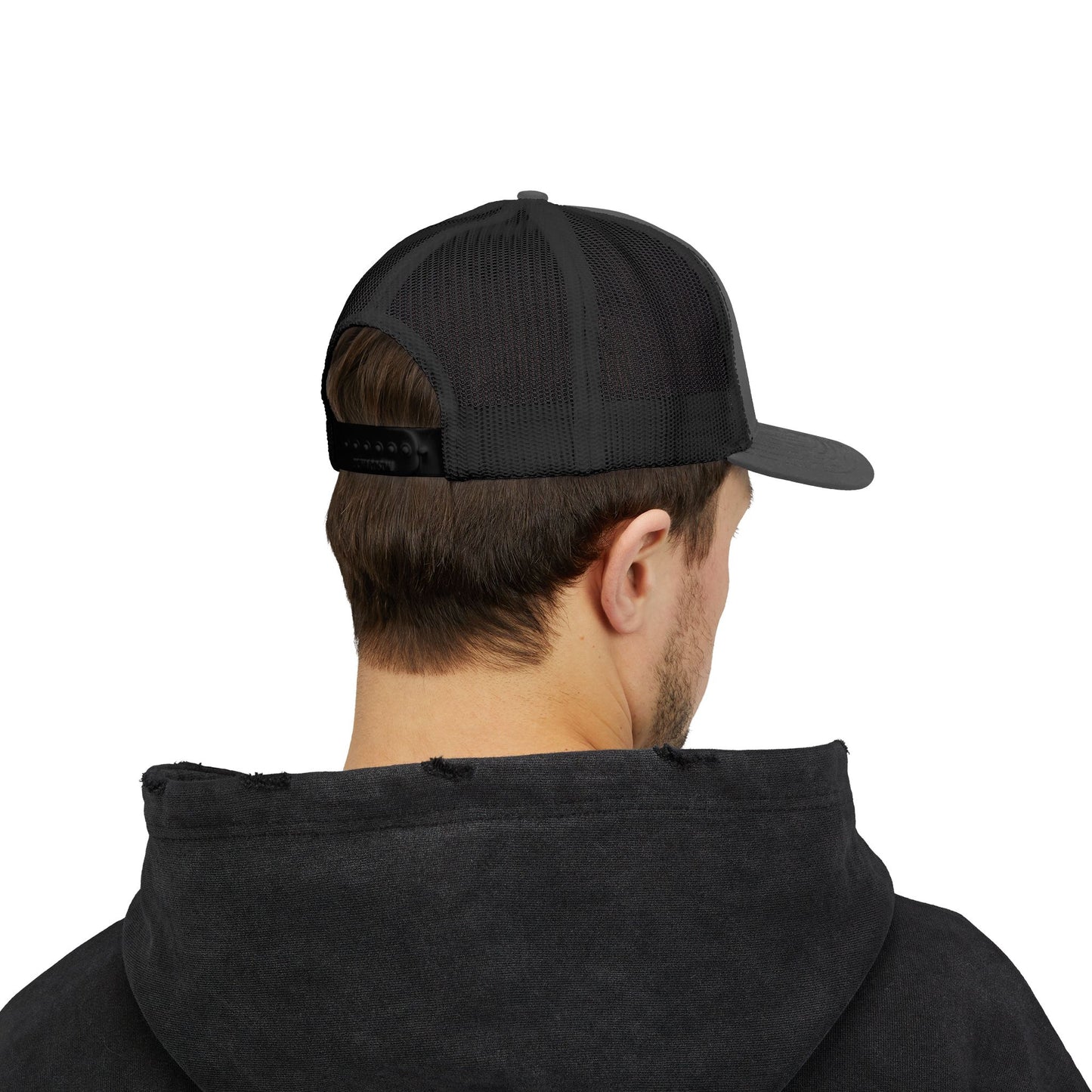 Rhinestone Cross Trucker Cap