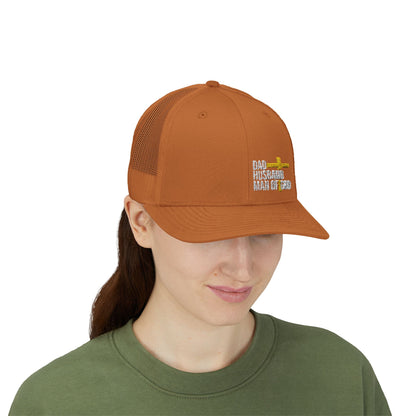 Rhinestone Cross Trucker Cap