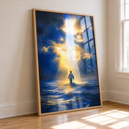 Blue Ocean Walking Personalized Poster