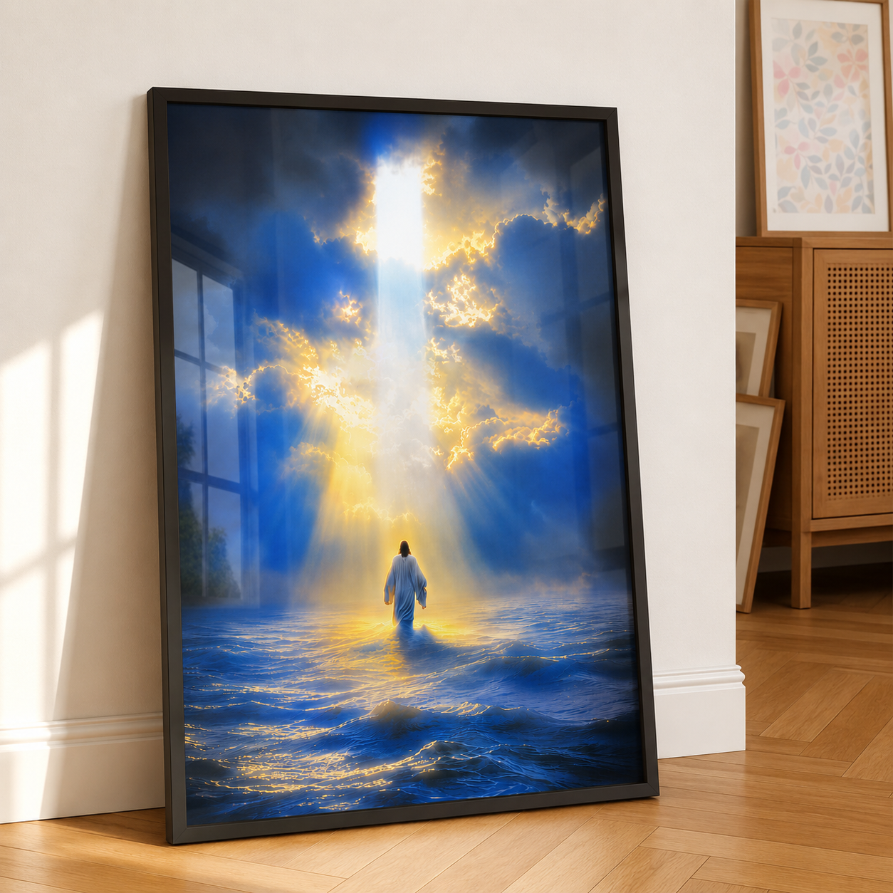 Blue Ocean Walking Personalized Poster