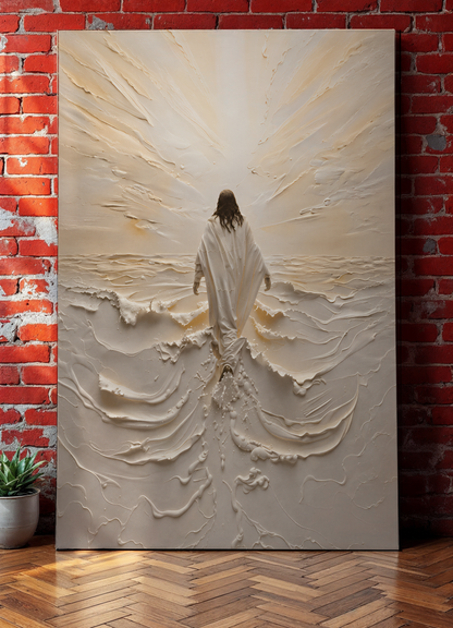 Jesus Walking on Water – Canvas Wall Art