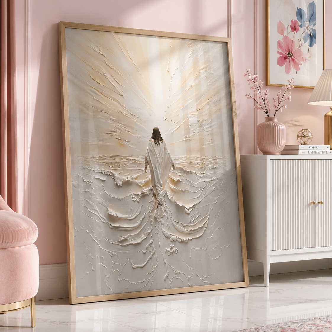 Jesus Walking on Water – Poster Wall Art
