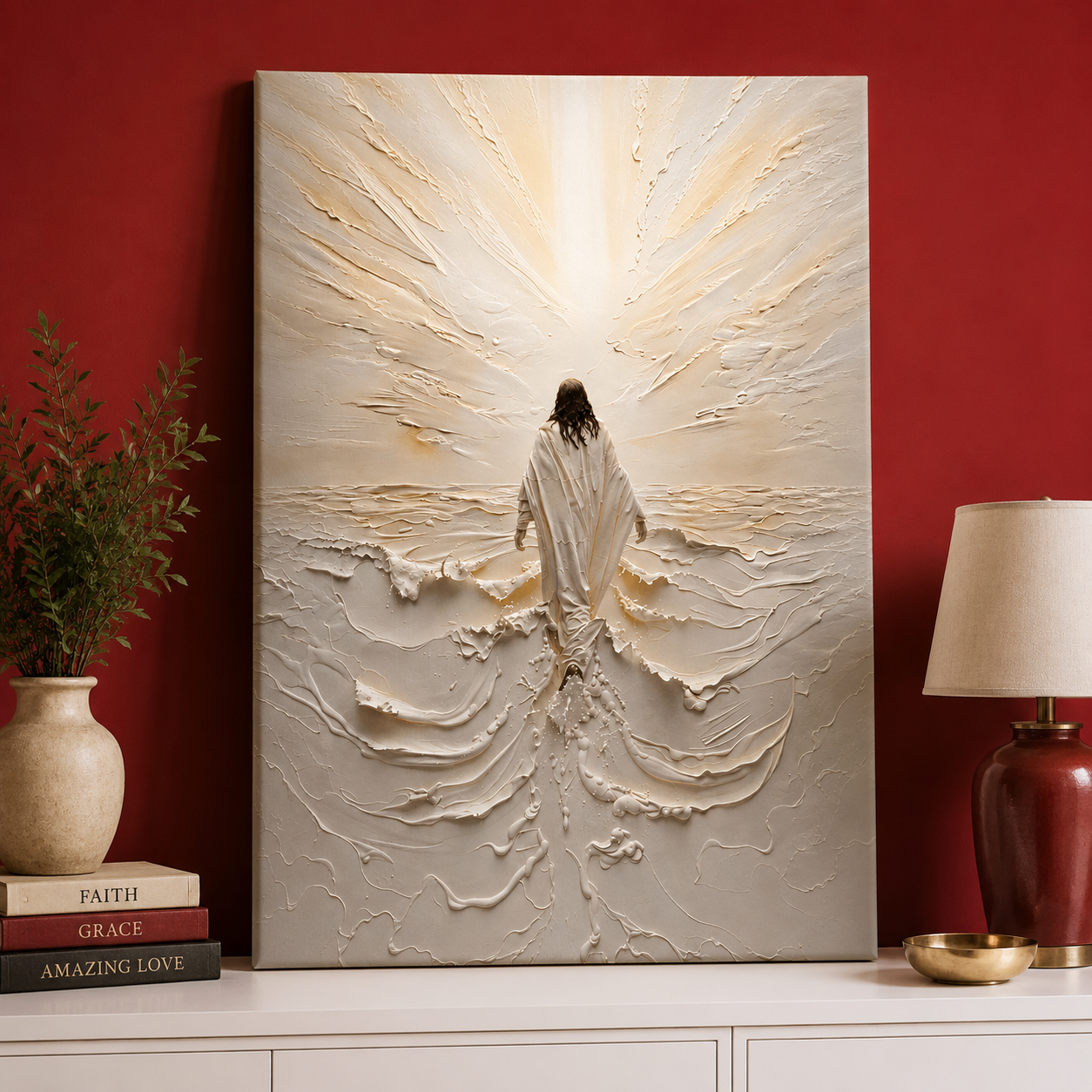 Jesus Walking on Water – Canvas Wall Art