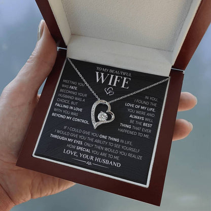 Gift for Wife "Meeting You Was Fate" Necklace