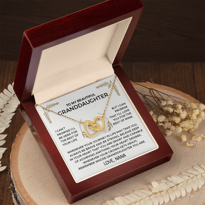 Gift From Grandma To Granddaughter - Unbreakable Bond - Love Knot Necklace