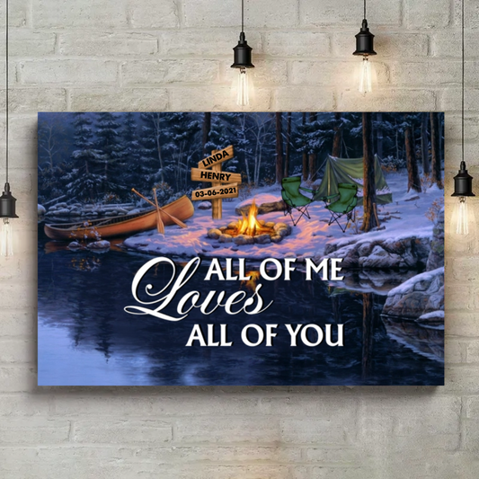 Broken Road – Personalized Camping Canvas VIP