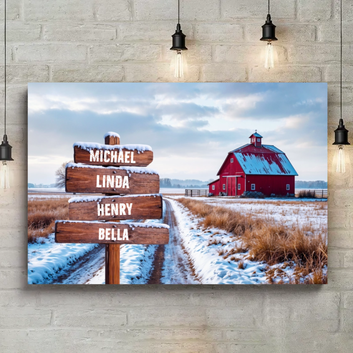 Snow Family Canvas VIP